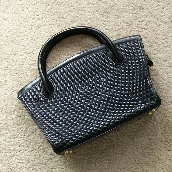 Bally Lambskin Quilted Handbag